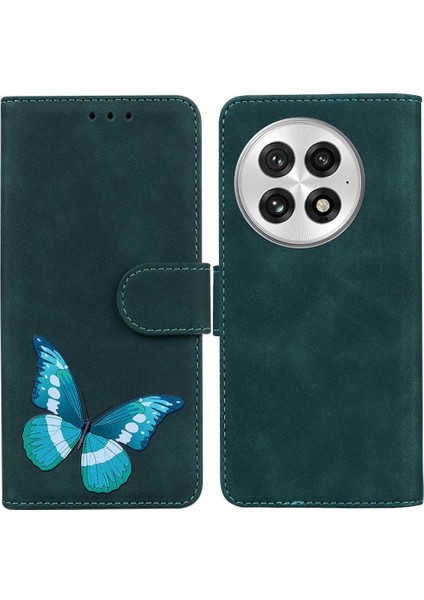 Oneplus 13 Için Flip Case Kart Yuvaları Cüzdan Renk Baskılı Flip Folio Kapak (Yurt Dışından)