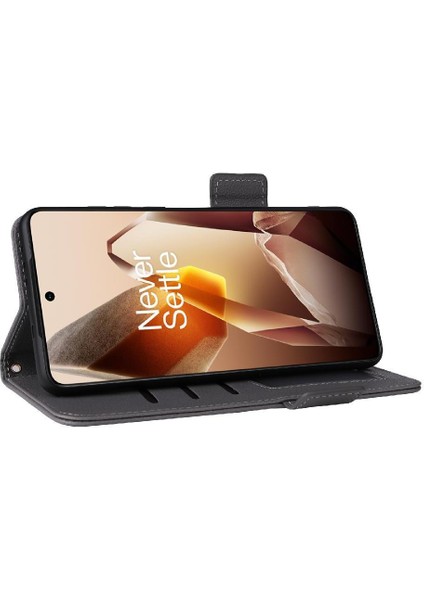 Oneplus 13 Için Flip Case 5g Manyetik Yan Toka Kart Yuvaları Tutucu Pu (Yurt Dışından) modelleri