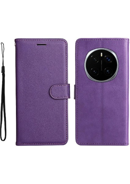 Kart Yuvası Klasik Düz Renk Yüksek ile Onur Sihirli 7 Pro Için Flip Case (Yurt Dışından)