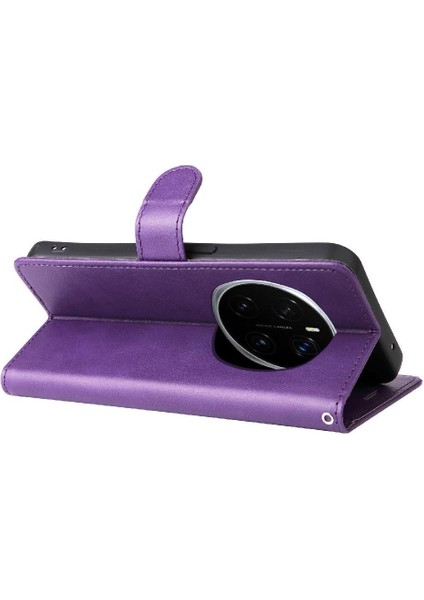 Kart Yuvası Klasik Düz Renk Yüksek ile Onur Sihirli 7 Pro Için Flip Case (Yurt Dışından)