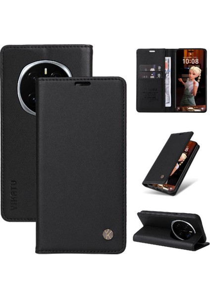 Onur Magic 7 Pro Için Flip Case ve Kart Yuvaları ile Işlevsellik Standı (Yurt Dışından)