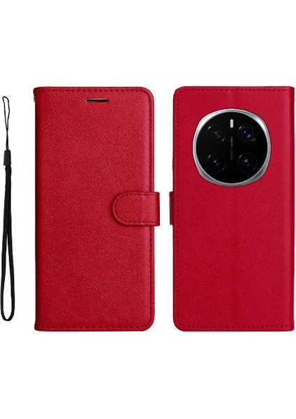 Kart Yuvası Klasik Düz Renk Yüksek ile Onur Sihirli 7 Pro Için Flip Case (Yurt Dışından)