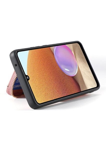 Samsung Galaxy S25 Kenar Premium Deri Standı Ayarlanabilir Kordon Için Kılıf (Yurt Dışından)