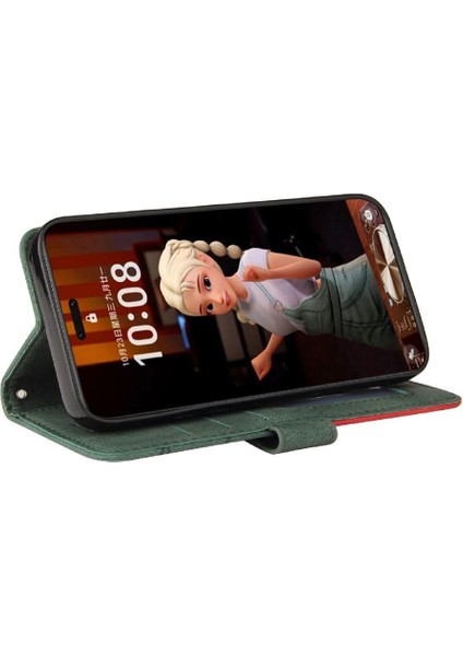 Onur Sihirli 7 Pro 5g Kickstand Koruyucu Dikiş Rengi Için Flip Case (Yurt Dışından)