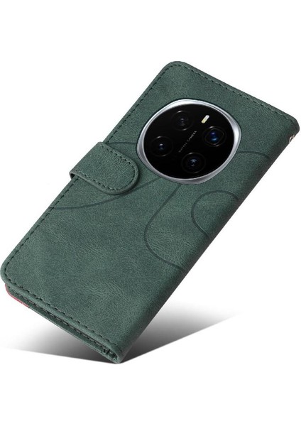 Onur Sihirli 7 Pro 5g Kickstand Koruyucu Dikiş Rengi Için Flip Case (Yurt Dışından)