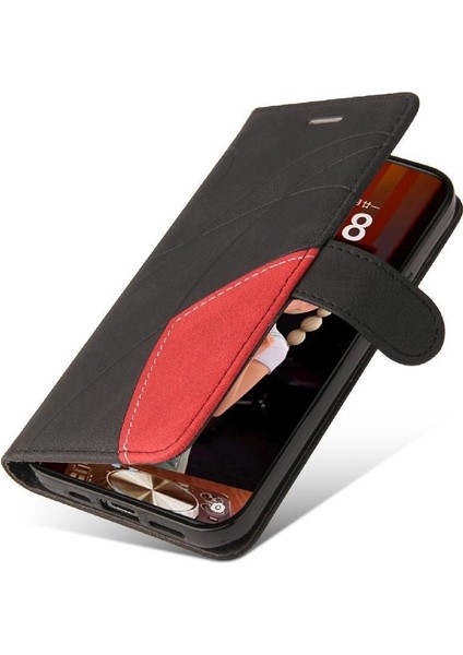 Onur Sihirli 7 Pro 5g Kickstand Koruyucu Dikiş Rengi Için Flip Case (Yurt Dışından)