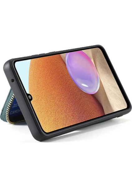 Realme Neo 7 Için Kılıf Standı Premium Deri Ayarlanabilir Kordon 7 Kart (Yurt Dışından)