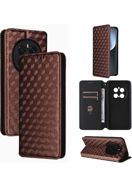 Onur Sihirli 7 Pro 5g Cüzdan Manyetik Kapatma Kart Yuvaları Pu Için Flip Case (Yurt Dışından)