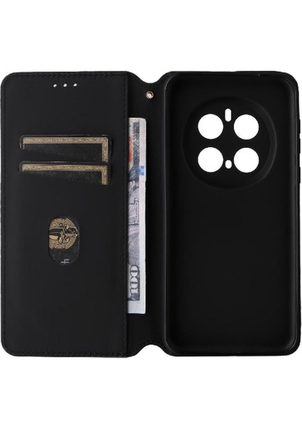 Onur Sihirli 7 Pro 5g Cüzdan Manyetik Kapatma Kart Yuvaları Pu Için Flip Case (Yurt Dışından)