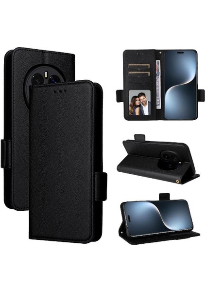 Onur Sihirli Için Flip Case 7 Pro 5g Cüzdan Manyetik Kart Yuvaları Tutucu Yan (Yurt Dışından)