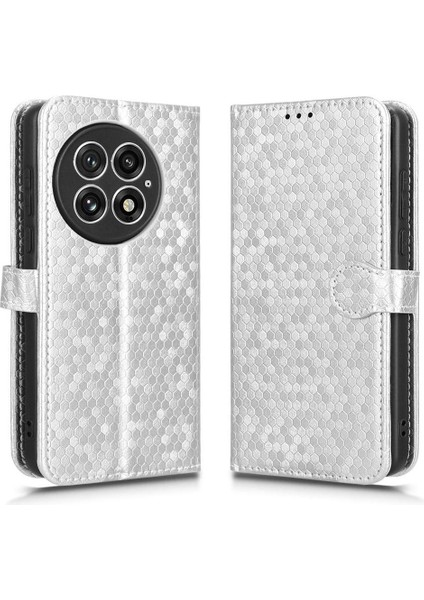Oneplus 13 5g Geometrik Desen Manyetik Toka Deri Cüzdan Için Kılıf (Yurt Dışından)