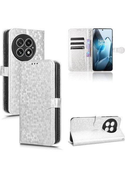 Oneplus 13 5g Geometrik Desen Manyetik Toka Deri Cüzdan Için Kılıf (Yurt Dışından) modelleri