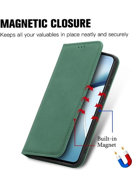 Samsung Galaxy S25 Kenar Cüzdan Flip Kapak Deri Kılıf Için Flip Case (Yurt Dışından)
