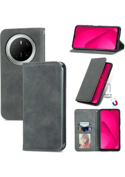 Huawei Mate 70 Darbeye Dayanıklı Cüzdan Basit Iş Flip Kapak Için Flip Case (Yurt Dışından) fırsatları