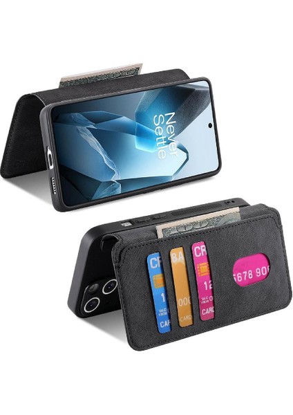 Oneplus 13 Kart Standı Cüzdan Mıknatıs Koruyucu Malzeme Retro Için Flip Case (Yurt Dışından) indirimleri