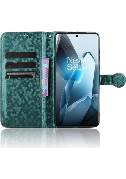 Oneplus 13 5g Geometrik Desen Manyetik Toka Deri Cüzdan Için Kılıf (Yurt Dışından) indirimleri