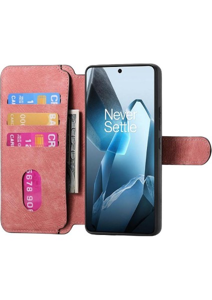 Oneplus 13 Kart Standı Cüzdan Mıknatıs Koruyucu Malzeme Retro Için Flip Case (Yurt Dışından) indirimleri