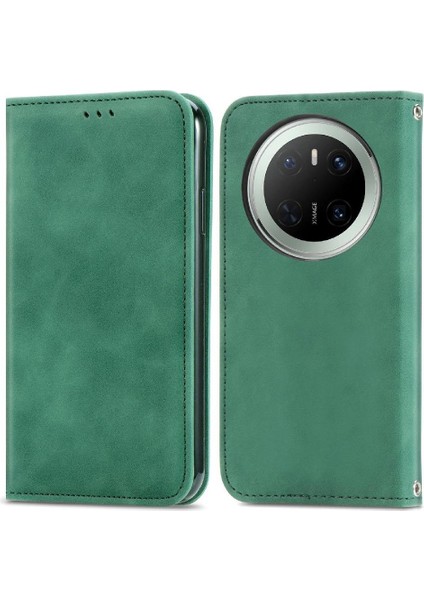 Huawei Mate 70 Darbeye Dayanıklı Cüzdan Basit Iş Flip Kapak Için Flip Case (Yurt Dışından)
