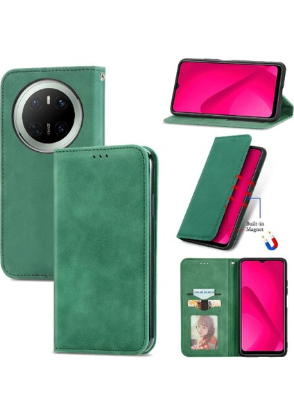 Huawei Mate 70 Darbeye Dayanıklı Cüzdan Basit Iş Flip Kapak Için Flip Case (Yurt Dışından) fırsatları