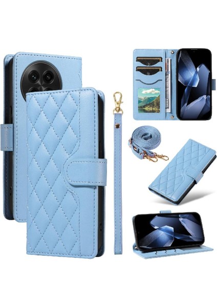 Standı ile Oneplus 13 Kafes Flip Folio Telefon Kılıfı Için Flip Case Bilek (Yurt Dışından)