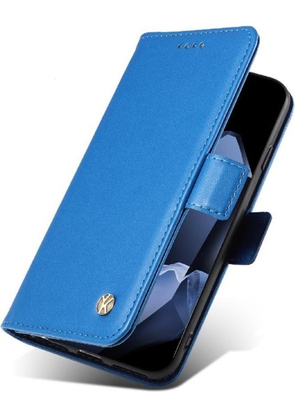 Oneplus 13 ve Zarif Logo Kabartma Premium Faux Deri Için Flip Case (Yurt Dışından) modelleri