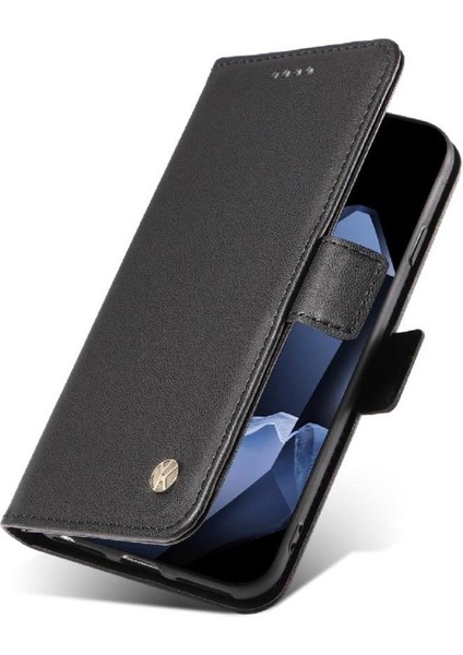 Oneplus 13 ve Zarif Logo Kabartma Premium Faux Deri Için Flip Case (Yurt Dışından) fırsatları