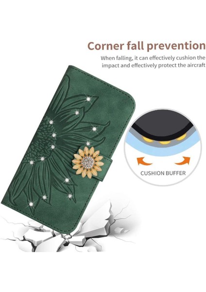 Uzun Kordon Deri Cüzdan Ayçiçeği ile Oneplus 13 Için Flip Case (Yurt Dışından) indirimleri