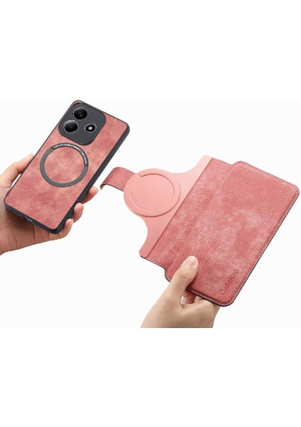 Xiaomi Redmi Note 14 4g Kart Standı Mıknatıs Koruyucu Malzeme Için Flip Case (Yurt Dışından) modelleri