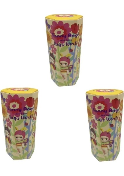 2025 Yeni Sonny Angel Mini Figür Böcek’in Dünya Kutusu Anime Figürleri Süsler Sevimli Dolls Hayranları Anime Oyuncak Renk: Random 3pc (Yurt Dışından)