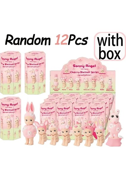 Yeni Sıcak Satış Sonny Angel Kutusu Kiraz Blossom Serisi Anime Figürleri Süsler Bebek Hayranları Çocuklar Random Renk Hediyesi: Bütün Kutu (Yurt Dışından)