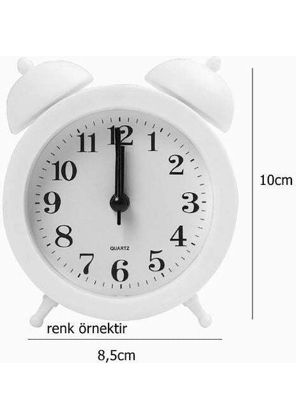 Canlı Kırmızı Cartoon Alarmlı Masa Saati, Şık ve Fonksiyonel Tasarım fiyatları