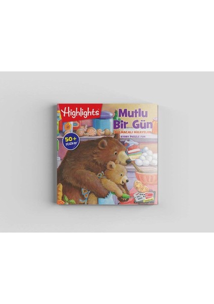 Sticker Hikayeli Bulmaca 4'lü Set (Kapak Değişebilir)