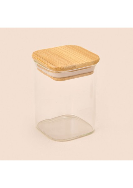 Mantar Kapak Cam Kavanoz - Şeffaf / Açık Kahverengi - 150 ml fırsatları