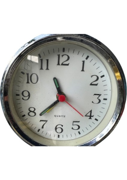 El Yapımı Ahşap Masa Saati, Deniz Kabukları ve Mavi-Beyaz Detaylar fırsatları