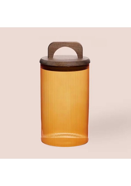 Akasya Kulplu Cam Kavanoz - Amber - 1 Lt indirimleri
