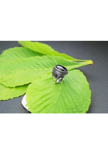 Örgü Üçgen Desenli Yüzük