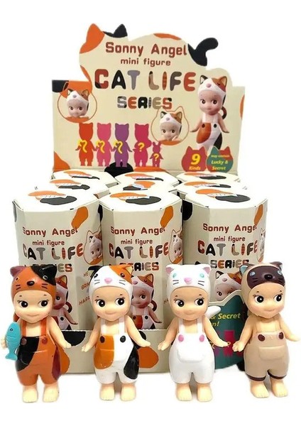 Sonny Angel Blind Box 20. Yıldönümü Hasat Serisi Meyve Sebze Anime Figürleri Bebekler Renk: 1box (9 Adet) (Yurt Dışından)