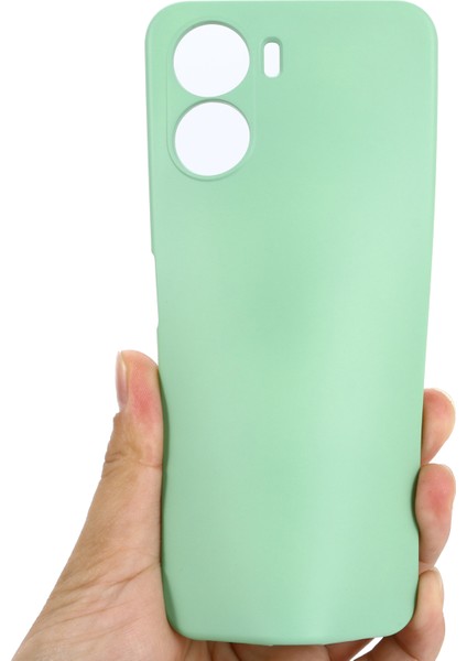 Vivo Y16 4g Telefon Kılıfı, Sıvı Silikon + Yumuşak Astar Koruyucu Arka Kapak ve Kayış-Yeşil (Yurt Dışından) fırsatları