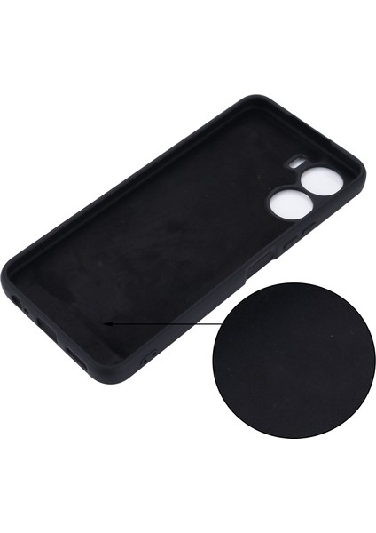 Vivo Y16 4g Telefon Kılıfı, Sıvı Silikon + Yumuşak Astar Koruyucu Arka Kapak ve Kayış-Siyah (Yurt Dışından) indirimleri