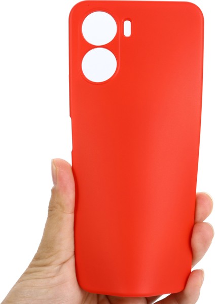 Vivo Y16 4g Telefon Kılıfı, Sıvı Silikon + Yumuşak Astar Koruyucu Arka Kapak ve Kayış-Kırmızı (Yurt Dışından) fırsatları