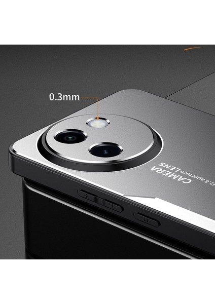 Vivo V30E 5g Kılıf Alüminyum Alaşımlı Düşmeye Karşı Dayanıklı Telefon Kılıfı-Gümüş (Yurt Dışından) fırsatları