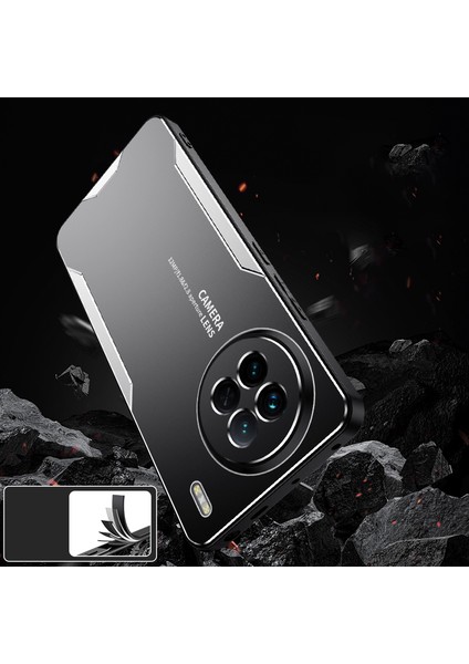Vivo X90 5g Telefon Kılıfı Düşme Koruması Alüminyum Alaşımlı Metal Kapak-Altın (Yurt Dışından) modelleri