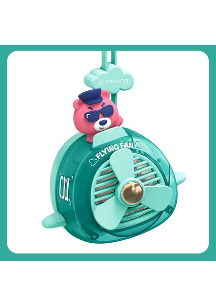 Karikatür Taşınabilir Küçük Fan (Yurt Dışından)