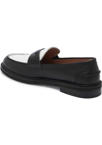 Siyah Hakiki Deri Kadın Makosen - K25I1AY68052-P57 fiyatları