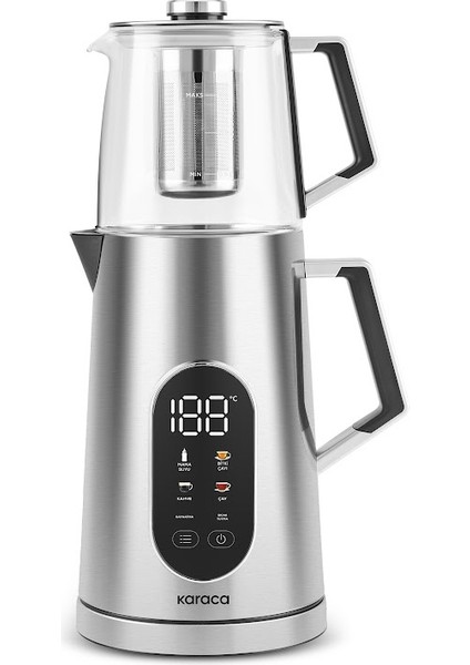 Cool Touch 1503 Dijital Çift Cidarlı Çay Makinesi Inox