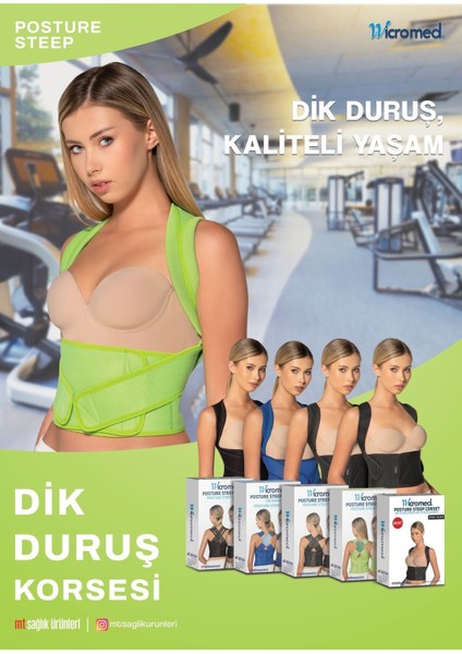 Dik Duruş Destek Korsesi Lüx Standart 2 (L-XL-2XL-3XL) modelleri