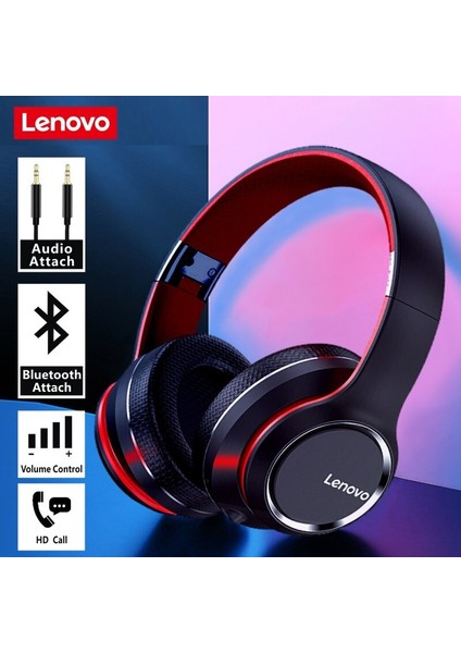 Lenovo HD200 Bluetooth 5.0 Kulak Üstü Kulaklık