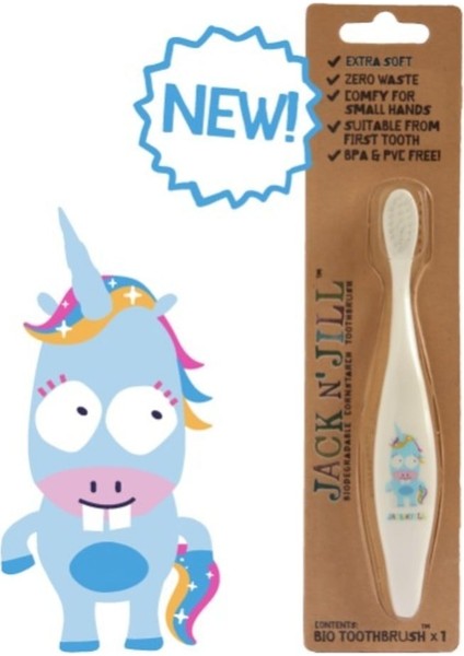 Jack N' Jill Doğal Diş Fırçası Unicorn