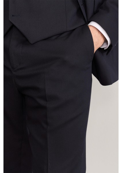 Kagi Lacivert Erkek Pamuk Polyester Barı Yelekli Takım fırsatları