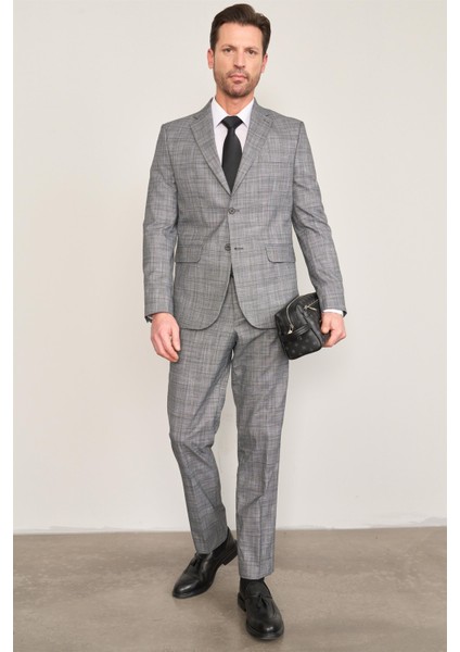 9120 Erkek Mono Yaka Slim Fit Takım Elbise Antrasit fiyatları